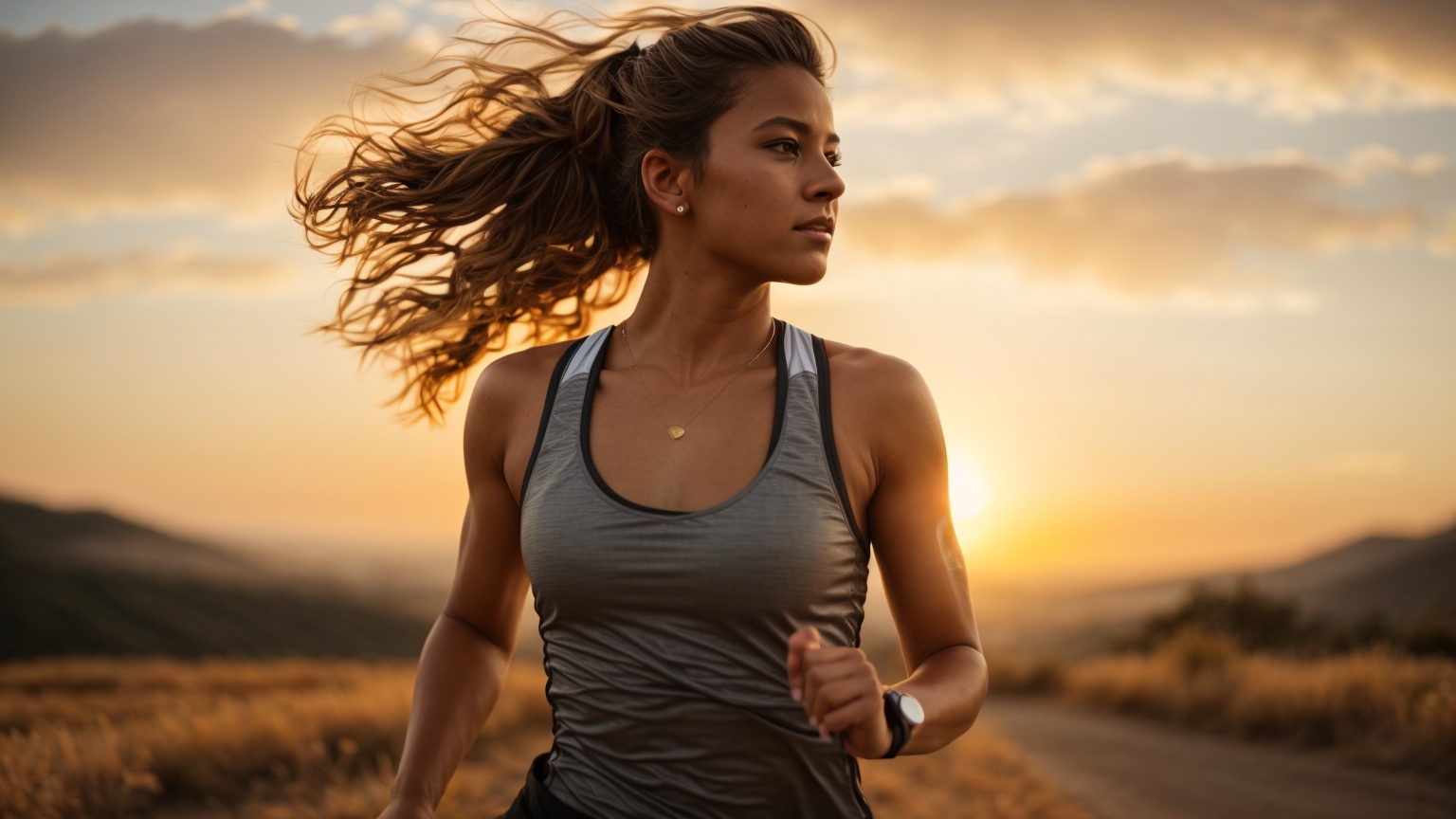 Die Magie der Goldenen Stunde: Mein Lauf ins Sonnenuntergangslicht